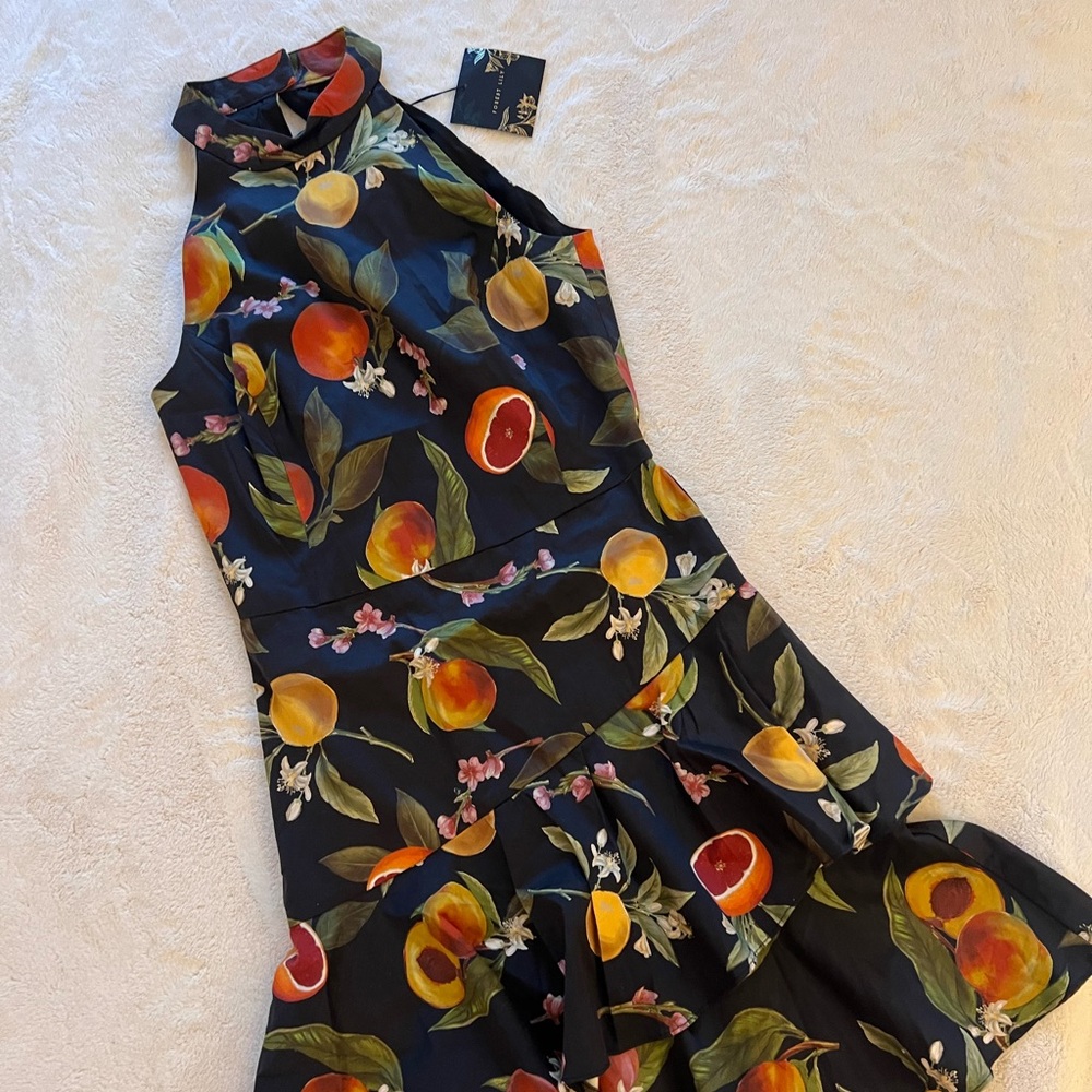 CITRUS BLACK DRESS